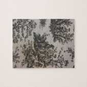 Black & White Toile Legpuzzel (Horizontaal)