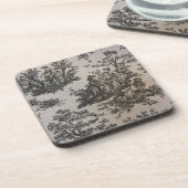 Black & White Toile Onderzetter (Linkerzijde)