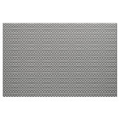Black White Trendy Chevron Pattern Fabric Stof (Yard (91,4 cm))