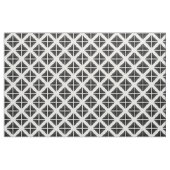 Black White Trendy Triangles Fabric Stof (Yard (91,4 cm))