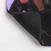 Black White Tuxedo Funny Cat Creationarts Muismat (Hoek)