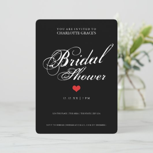 Black White Typography Vrijgezellenfeest Modern Si Kaart (Staand voorkant)