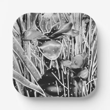 Black & White Verjaardag Onvergetelijk Papier Bord