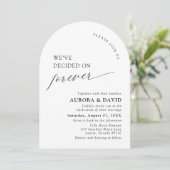 Black & White: We hebben besloten voor altijd te t Kaart (Staand voorkant)