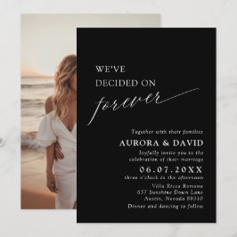 Black & White: We hebben besloten voor altijd te t Kaart