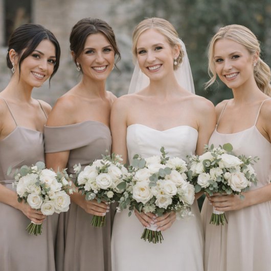 Black & White Wedding Attire Card Kaart