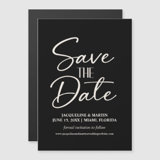 Black White Wedding Hand-lettered Cursive Website