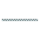 Black White Winter Forest Beer Grosgrain Lint (Voorkant)
