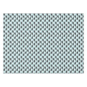 Black White Winter Forest Beer Tafelkleed (Voorkant (Horizontaal))