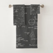 Black White Wiskunde Formula Graphics Bad Handdoek (Insitu)