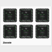 Black White Word Cloud Green Product Labels Logo (Vel)