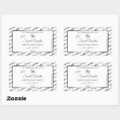 Black White Word Cloud Silver Product Labels Logo (Vel)