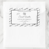 Black White Word Cloud Silver Product Labels Logo (Tas)