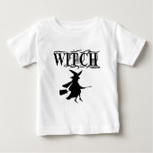 Black Wicked Flying Witch tijdens Halloween (Voorkant)
