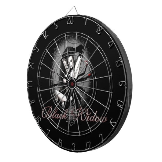 Black Widow Dart Boards Dartbord (Voorkant Rechts)