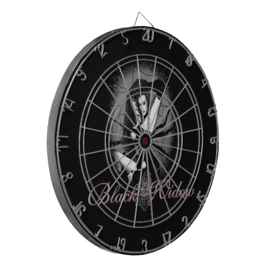 Black Widow Dart Boards Dartbord (Voorkant Links)