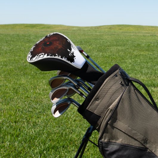 Black Widow Golfheadcover (Insitu)