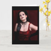 Black Widow - Kaart (Aanpassen) (Gele Bloem)