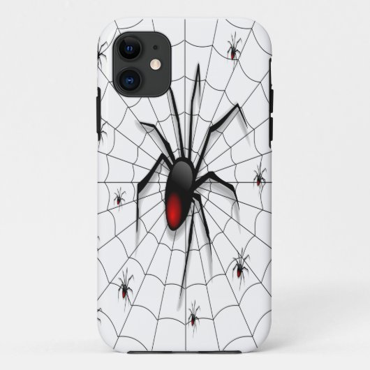 Black Widow Spider and Babies - Case-Mate iPhone Case (Achterkant)