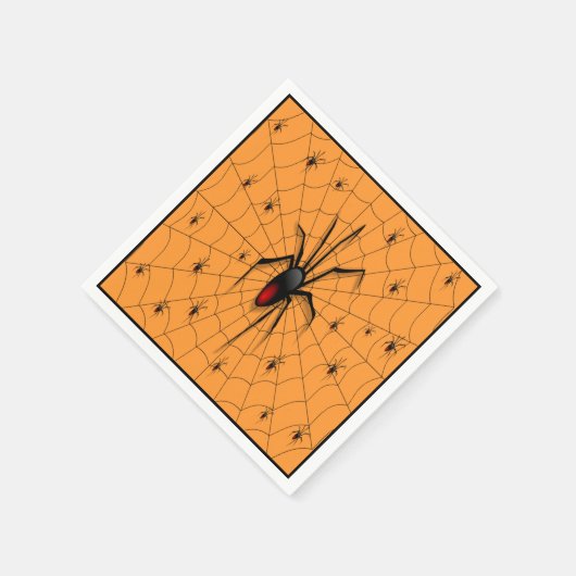 Black Widow Spider and Babies - Servet (Hoek)