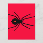 Black Widow Spider Briefkaart (Voorkant)
