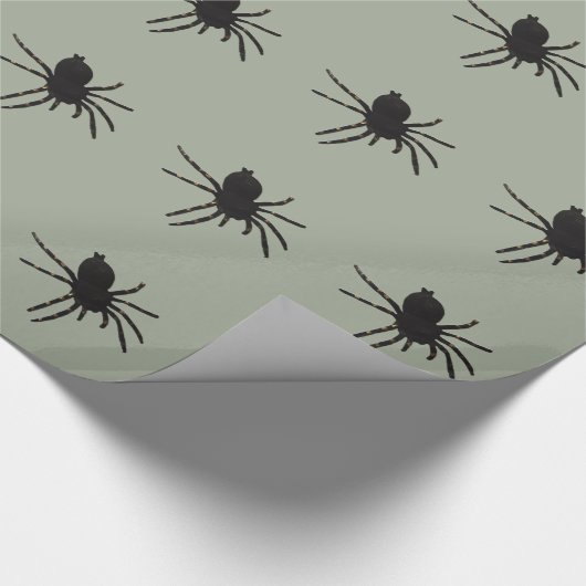 Black Widow Spider Cadeaupapier (Hoek)