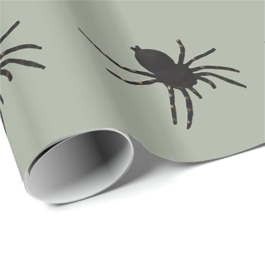 Black Widow Spider Cadeaupapier (Rol Hoek)