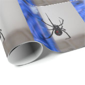 Black Widow Spider Cadeaupapier (Rol Hoek)
