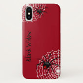 Black Widow Spider Case-Mate iPhone Case (Achterkant)