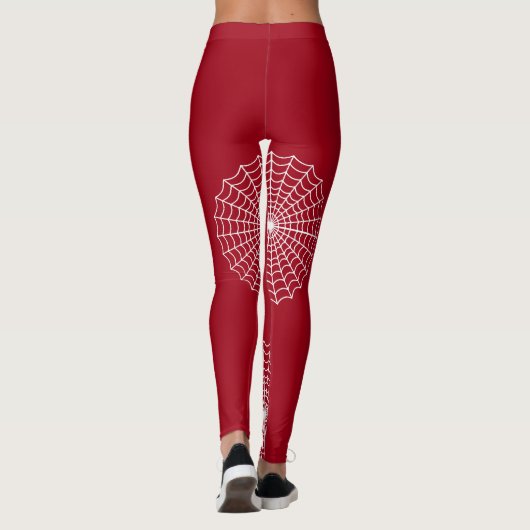 Black Widow Spider Leggings (Achterkant)