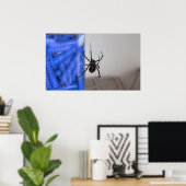 Black Widow Spider Poster (Thuiskantoor)