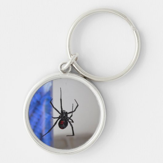 Black Widow Spider Sleutelhanger (Voorkant)
