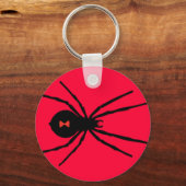 Black Widow Spider Sleutelhanger (Voorkant)