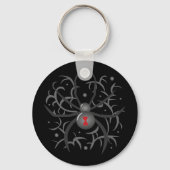 Black Widow Spider Sleutelhanger (Voorkant)