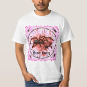 Black Widow Spider T-shirt (Voorkant)