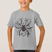 Black Widow Spider T-shirt (Voorkant)