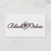 Black Widow Visitekaartjes (Achterkant)