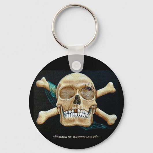 "Black Widow's New Home" Sleutelhanger (Voorkant)