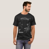 Black Wild Cat T-shirt (Voorkant volledig)