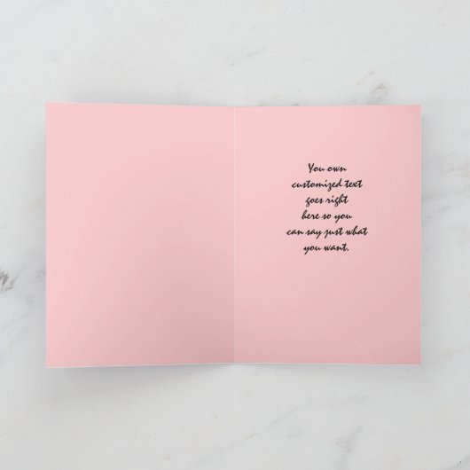 Black Wild Horses Kaart (Binnen)