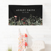 Black Wildflower Meadow Business Spandoek (Insitu)