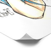 Black Winged Succubus Poster (Hoek)