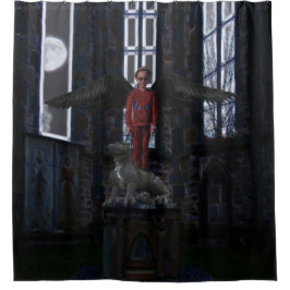 Black Wings Douchegordijn