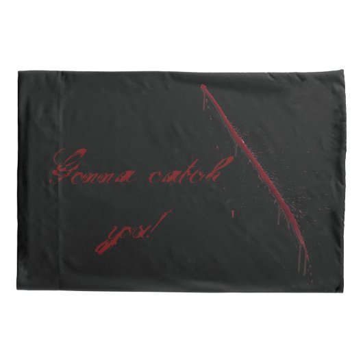 Black Wings Kussensloop (Achterkant-Links)