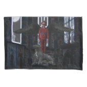 Black Wings Kussensloop (Voorkant-Links)