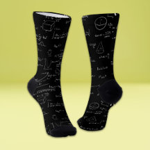 Black Wiskunde Teacher Formula Equations Pattern