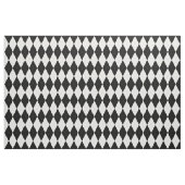Black | Wit | Lichtgrijs argyle patroon Stof (Yard (91,4 cm))