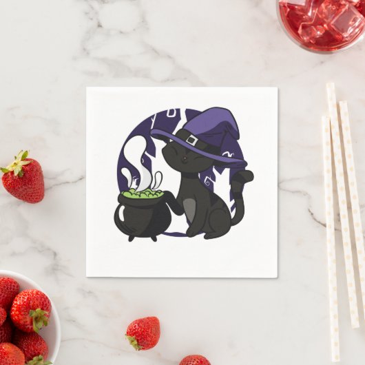 Black Witch Cat Servet (Insitu)