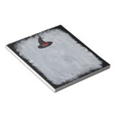 Black Witch Pet Stars Cute Spider Halloween Notitieblok (Schuin)