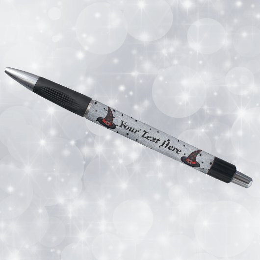 Black Witch Pet Stars Cute Spider Halloween Pen